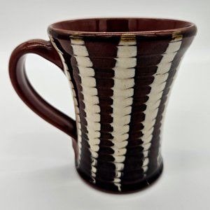Vintage Hand Thrown Studio Pottery - Mug Signed by Artist GA Johnstone